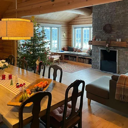 Log With Views Of Svansettjonni Dom wakacyjny *