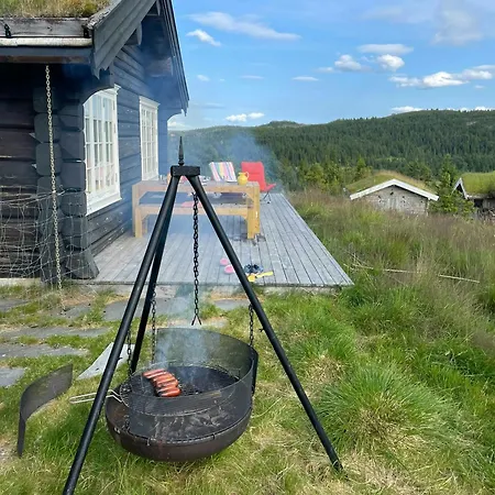 Dom wakacyjny Log With Views Of Svansettjonni Al